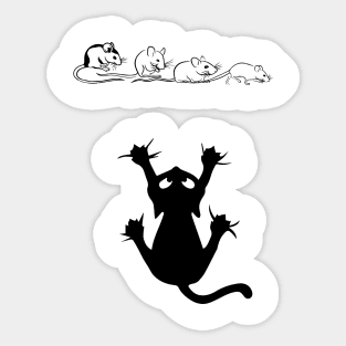 Cats Owner Desing Gift Sticker